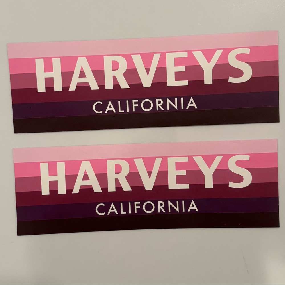 Harveys Seatbelt sticker / NEW / cross posted